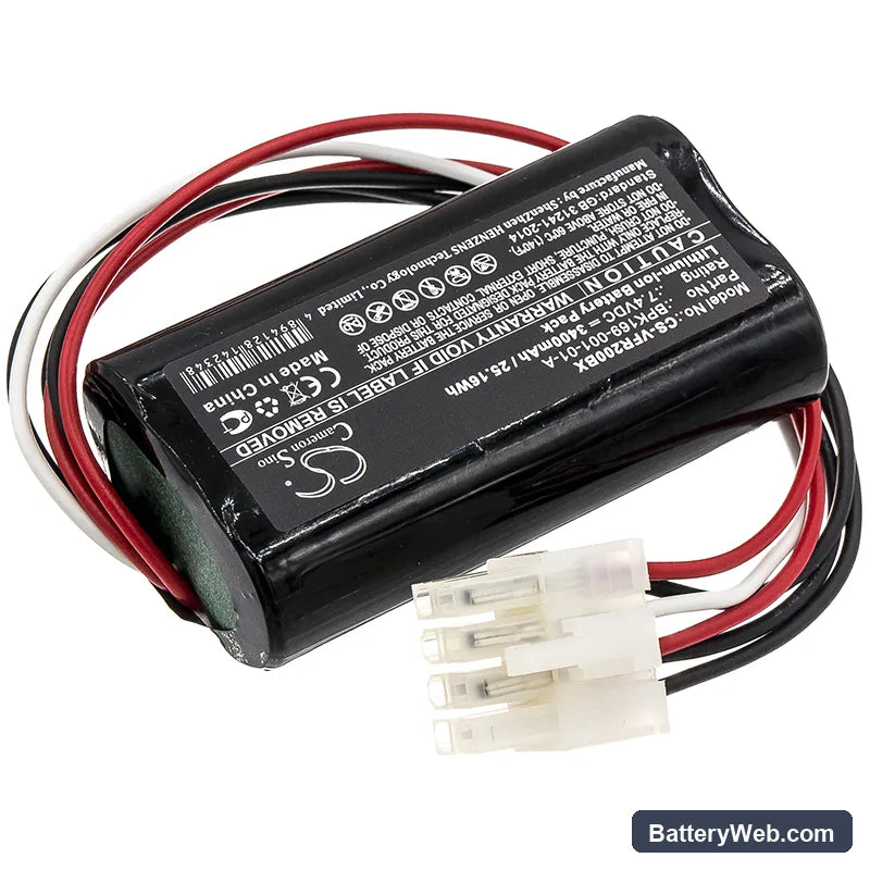 VeriFone Replacement Battery, 7.4V, 3400mAh, Li-ion 2
