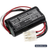 VeriFone Replacement Battery, 7.4V, 3400mAh, Li-ion 2
