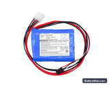 VeriFone Sapphire console Replacement Battery, 7.2V, 3000mAh, Ni-MH 3