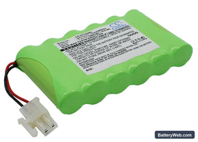 VeriFone Nurit 2085U Replacement Battery, 7.2V, 1500mAh, Ni-MH 1