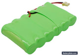 VeriFone Nurit 2159 Replacement Battery, 7.2V, 1500mAh, Ni-MH 3