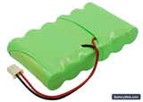 VeriFone Nurit 2159 Replacement Battery, 7.2V, 1500mAh, Ni-MH 4