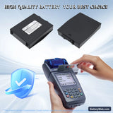VeriFone Nurit 8000 Replacement Battery, 7.4V, 1800mAh, Li-ion 6