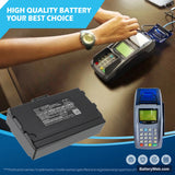 VeriFone Nurit 8040 Replacement Battery, 7.4V, 2200mAh, Li-ion 6