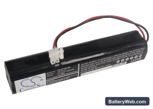 VeriFone TOPAZ Replacement Battery, 14.4V, 1500mAh, Ni-MH 1