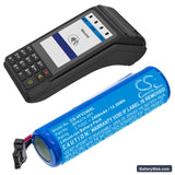 VeriFone V240m Plus Replacement Battery, 3.7V, 3400mAh, Li-ion 6