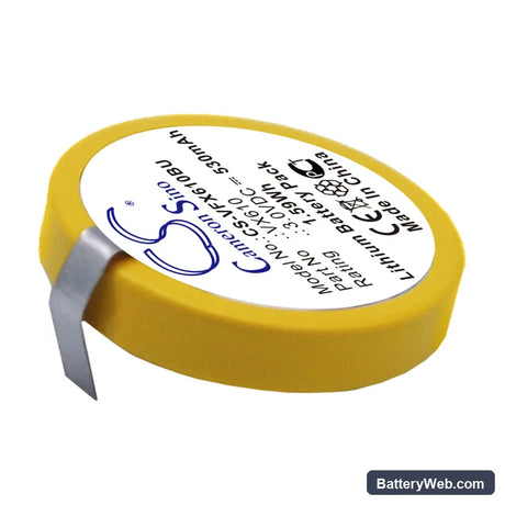 VeriFone VX610 Replacement Battery, 3V, 530mAh, Lithium 2