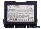 VeriFone VX670 Replacement Battery, 7.4V, 1800mAh, Li-ion 6