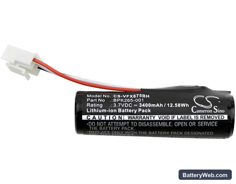 Aisino V71 Replacement Battery, 3.7V, 3400mAh, Li-ion 3