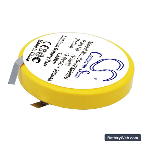 VeriFone VX680 Replacement Battery, 3V, 550mAh, Lithium 2