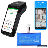 VeriFone X970 Replacement Battery, 7.4V, 2300mAh, Li-ion 6