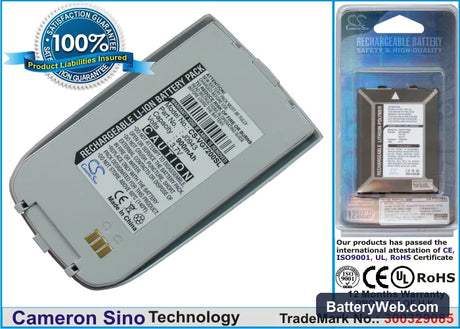 LG G7200 Replacement Battery, 3.7V, 900mAh, Li-ion 1