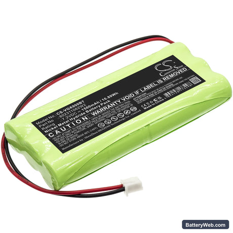 Vesta Composed Replacement Battery, 7.2V, 1500mAh, Ni-MH 1