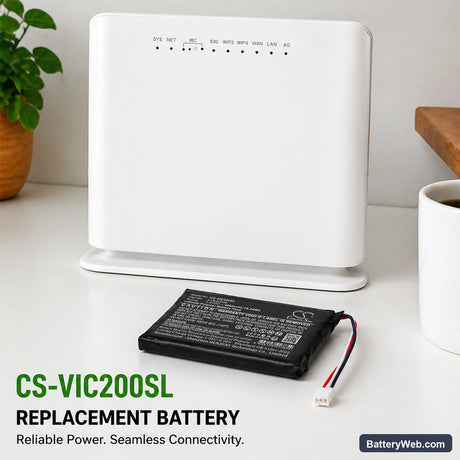 VIDA CPE2000B 4G LTE CPE Router Replacement Battery, 3.8V, 4800mAh, Li-Polymer 6