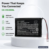 VIDA CPE2000B 4G LTE CPE Router Replacement Battery, 3.8V, 4800mAh, Li-Polymer 7