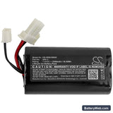 Vorwerk Kobold VG100 Replacement Battery, 7.4V, 2500mAh, Li-ion 3