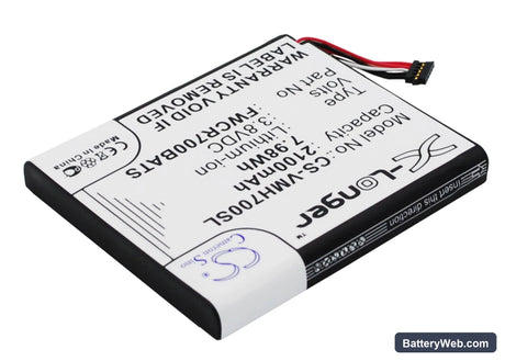 Franklin Wireless MHS800L Replacement Battery, 3.8V, 2100mAh, Li-ion 3