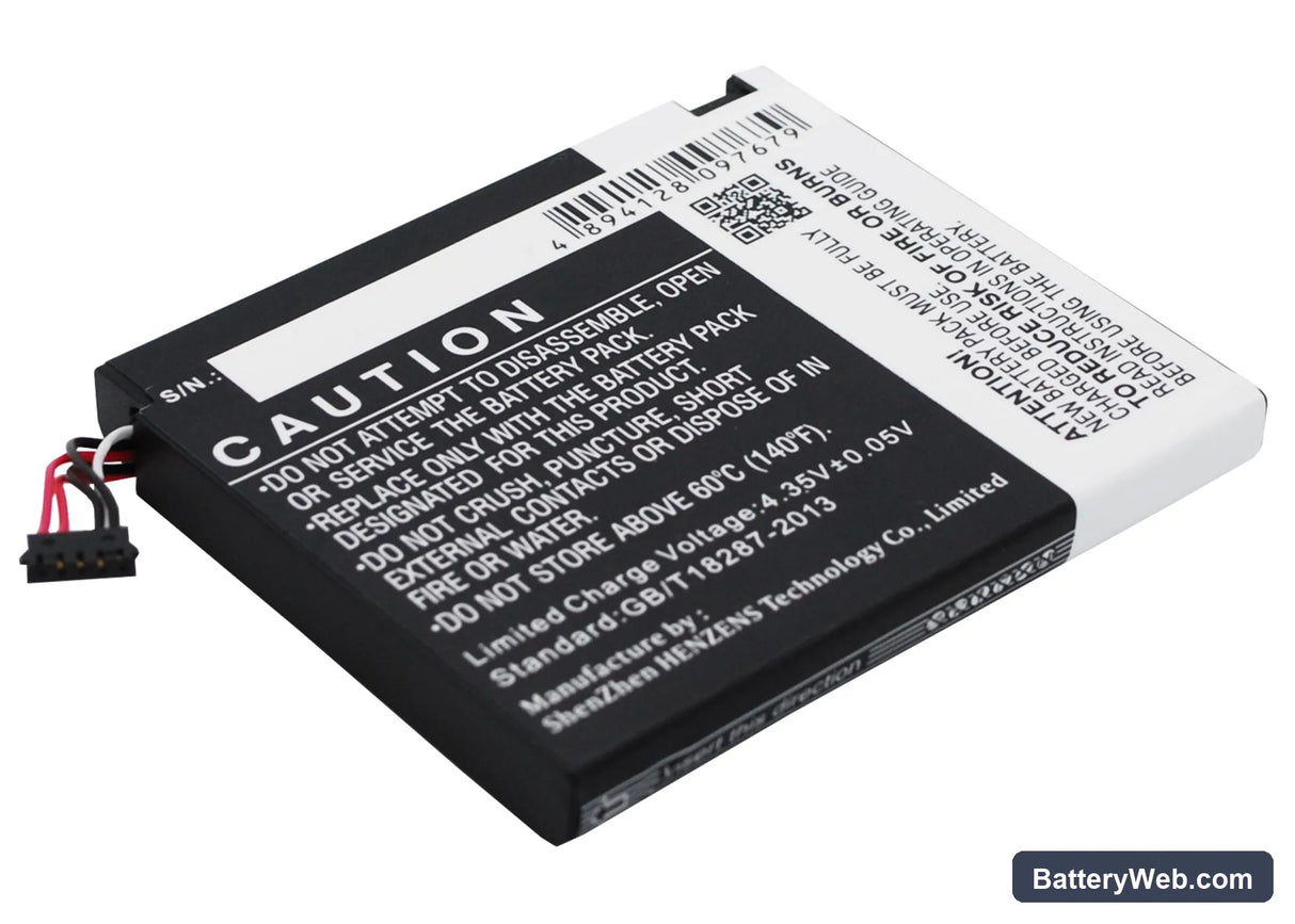 Franklin Wireless MHS800L Replacement Battery, 3.8V, 2100mAh, Li-ion 5