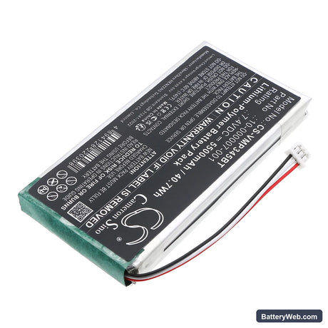 Vivint CP01 Control Panel Replacement Battery, 7.4V, 5500mAh, Li-Polymer 2