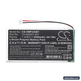 Vivint CP01 Control Panel Replacement Battery, 7.4V, 5500mAh, Li-Polymer 3