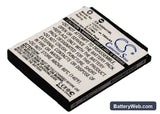 Vodafone 411 Replacement Battery, 3.7V, 750mAh, Li-ion 1