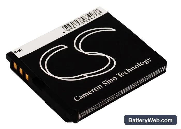 Vodafone 411 Replacement Battery, 3.7V, 750mAh, Li-ion 3