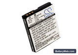 Vodafone 411 Replacement Battery, 3.7V, 750mAh, Li-ion 5