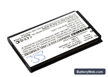 Vodafone V625 Replacement Battery, 3.7V, 1000mAh, Li-ion 2