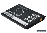 Vodafone 716 Replacement Battery, 3.7V, 800mAh, Li-ion 3