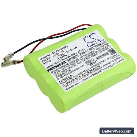 Wolf Garten GH60 Replacement Battery, 7.2V, 3000mAh, Ni-MH 1