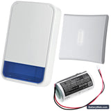 Visonic MC-S710 Replacement Battery, 3.6V, 14500mAh, Li-SOCl2 6