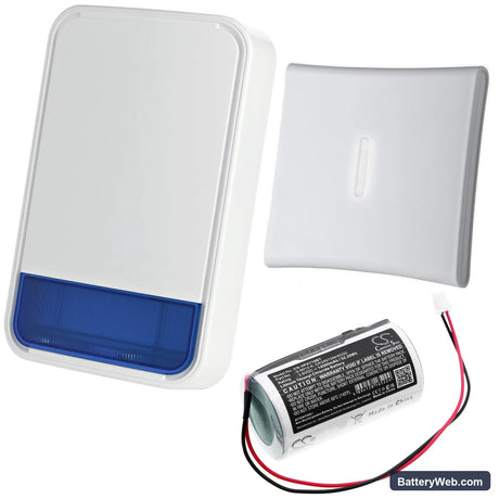 Visonic MC-S710 Replacement Battery, 3.6V, 14500mAh, Li-SOCl2 6