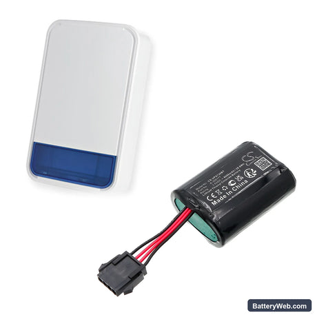 Visonic MCS-730 Replacement Battery, 3.6V, 8000mAh, Li-SOCl2 6