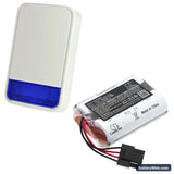 Visonic MCS-740 Replacement Battery, 3.6V, 4000mAh, Li-SOCl2 6