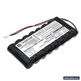 Visonic Powermax Pro Replacement Battery, 9.6V, 2000mAh, Ni-MH 2