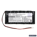 Visonic Powermax Pro Replacement Battery, 9.6V, 2000mAh, Ni-MH 3