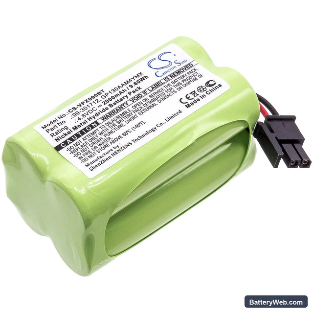 Visonic Powermax Express Replacement Battery, 4.8V, 2000mAh, Ni-MH 1