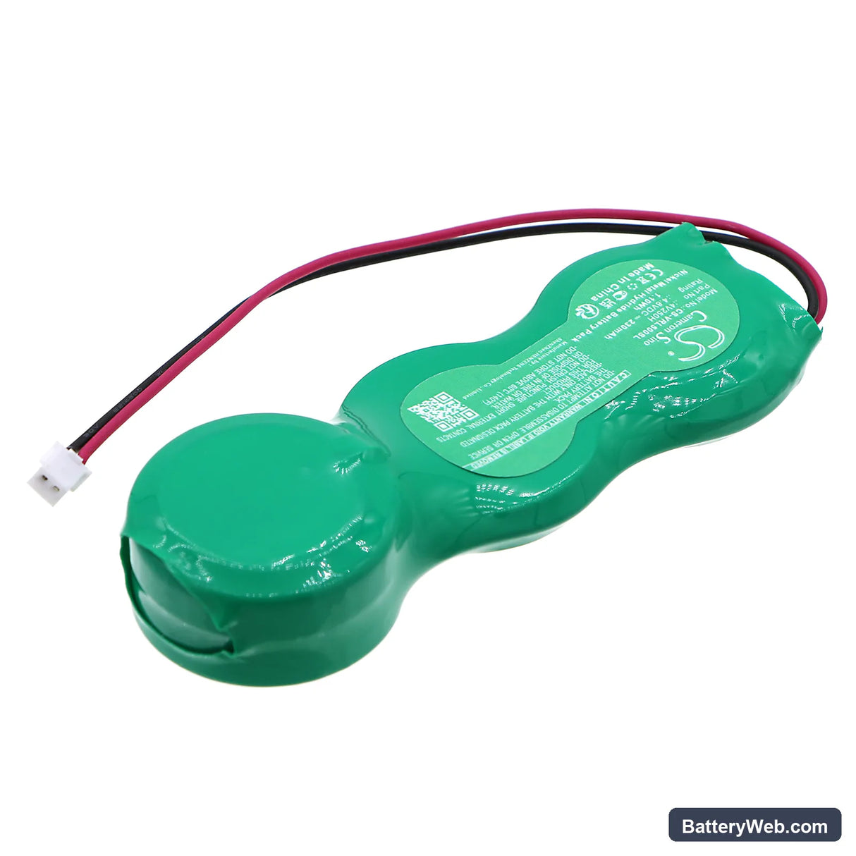 VOLVO V50 Siren Replacement Battery, 4.8V, 230mAh, Ni-MH 2