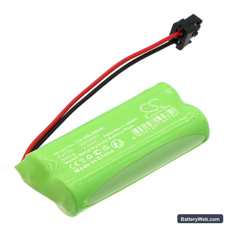 VOLVO FOMOCO Alarm Siren Replacement Battery, 2.4V, 700mAh, Ni-MH 1