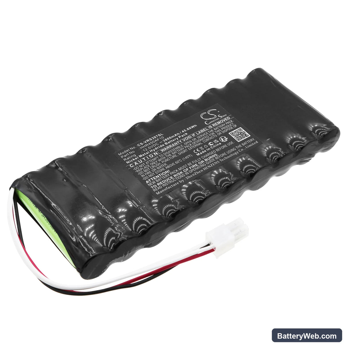 KWS ELECTRONIC Varos 307 Replacement Battery, 12V, 3800mAh, Ni-MH 1