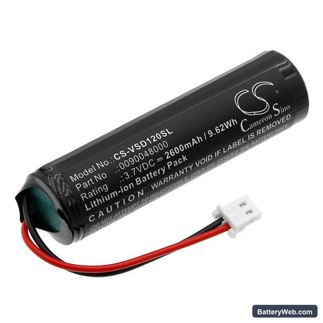 Viavi 120 DSP Replacement Battery, 3.7V, 2600mAh, Li-ion 1