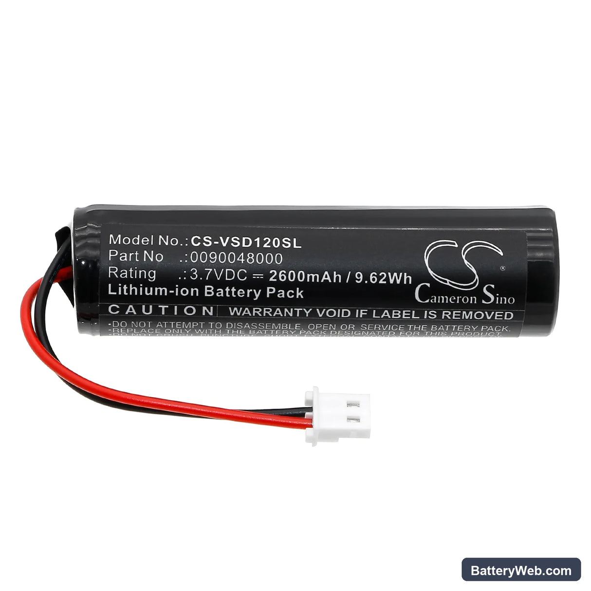 Viavi 120 DSP Replacement Battery, 3.7V, 2600mAh, Li-ion 3