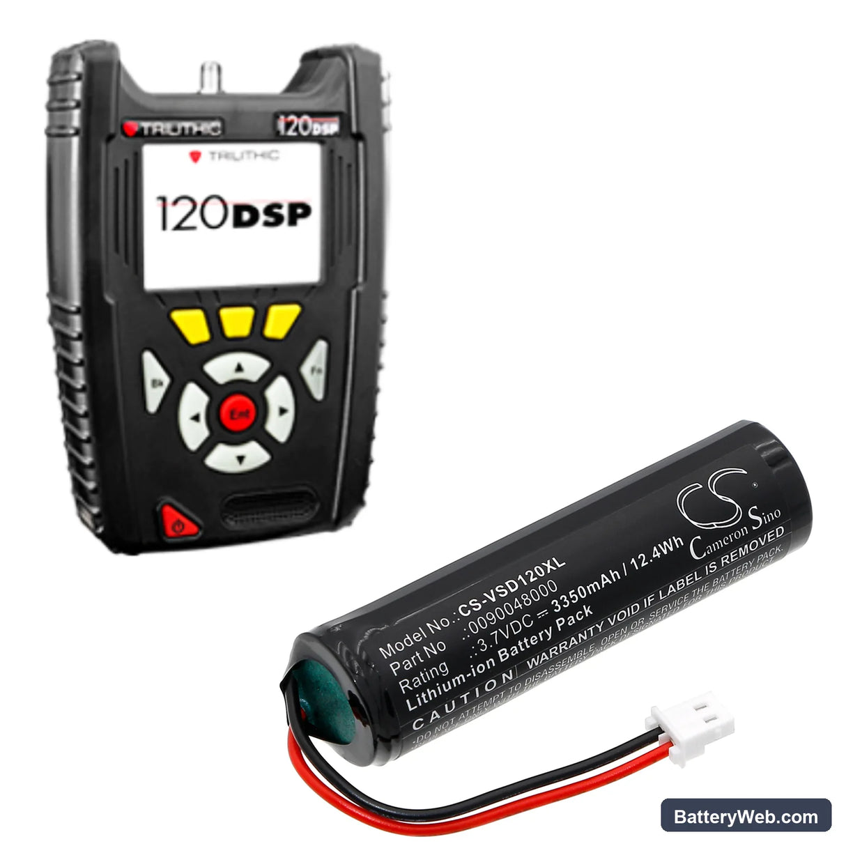 Viavi 120 DSP Replacement Battery, 3.7V, 3350mAh, Li-ion 6