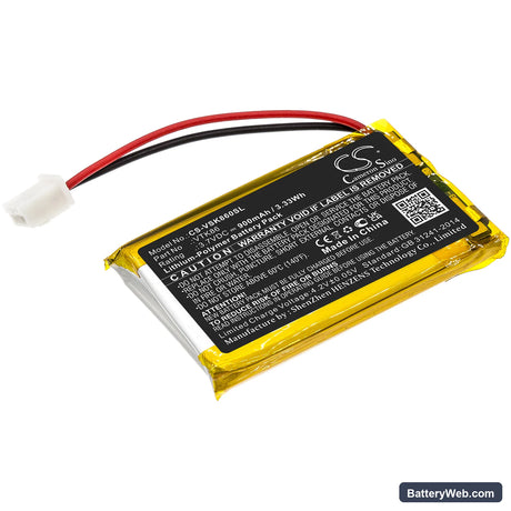 Velocitek Shift Replacement Battery, 3.7V, 900mAh, Li-Polymer 1