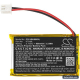 Velocitek Shift Replacement Battery, 3.7V, 900mAh, Li-Polymer 3