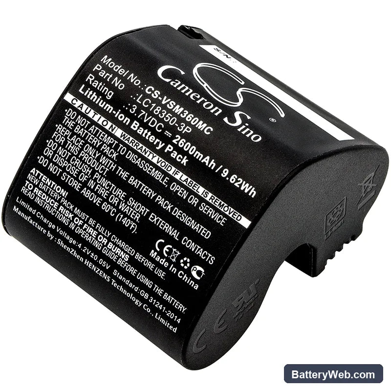 VSN Mobil V.360° Replacement Battery, 3.7V, 2600mAh, Li-ion 1
