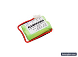 V Tech LS6005 Replacement Battery, 2.4V, 300mAh, Ni-MH 2