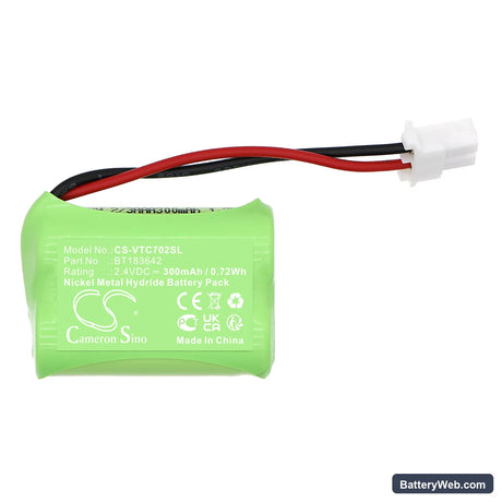 Snom C620 Wireless Mic Replacement Battery, 2.4V, 300mAh, Ni-MH 3