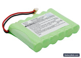 VeriFone Nurit 3020 Replacement Battery, 7.2V, 700mAh, Ni-MH 2
