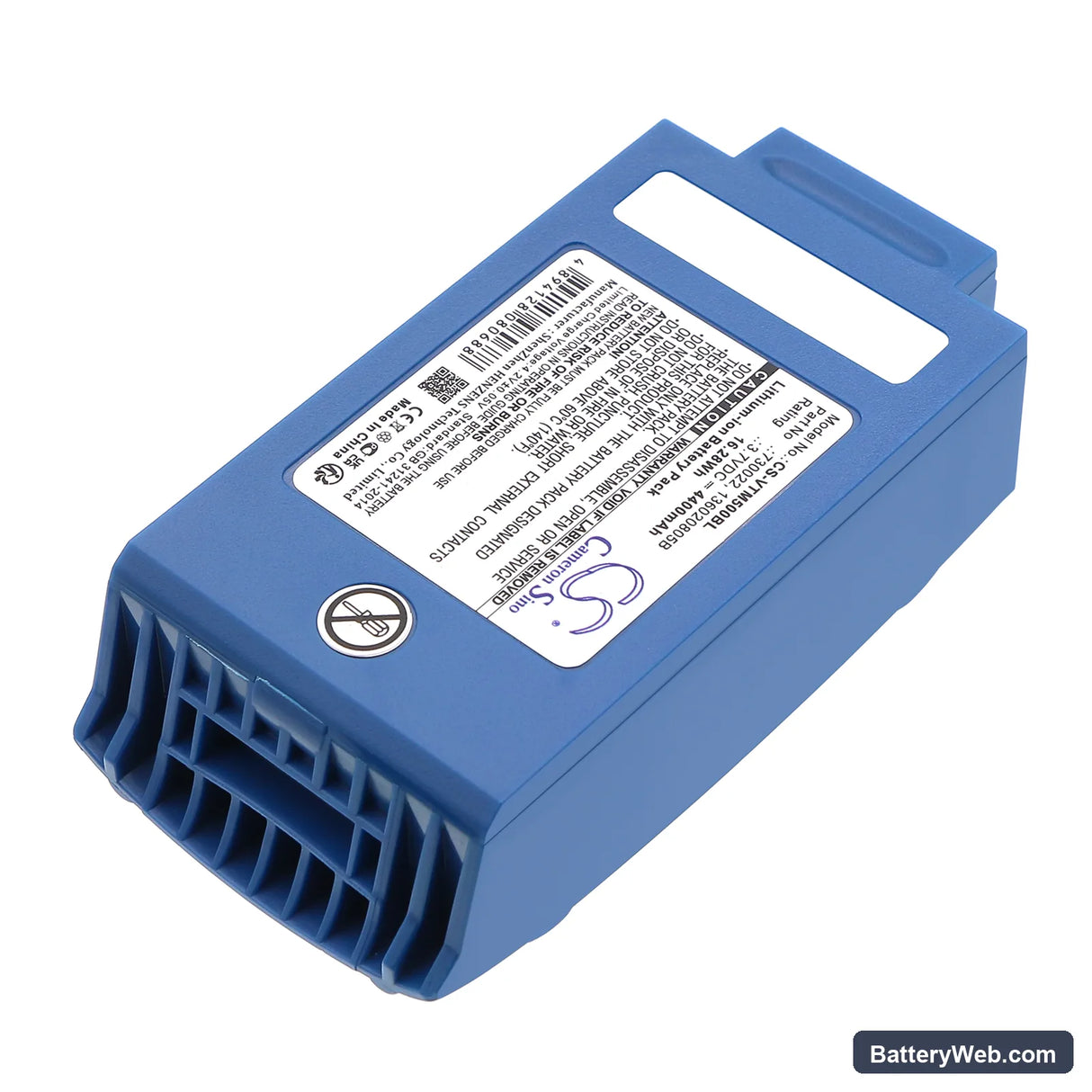Vocollect Talkman A500 Replacement Battery, 3.7V, 4400mAh, Li-ion 2